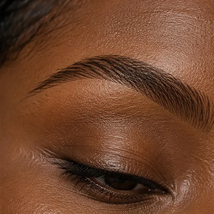 Microblading için AI ile hazırlanmış editoryal görünüm 3